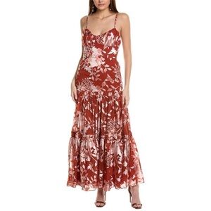 Hutch | Dresses | Hutch Longsleeve Velvet Burnout Slim Midi Dress Xl Nwt |  Poshmark